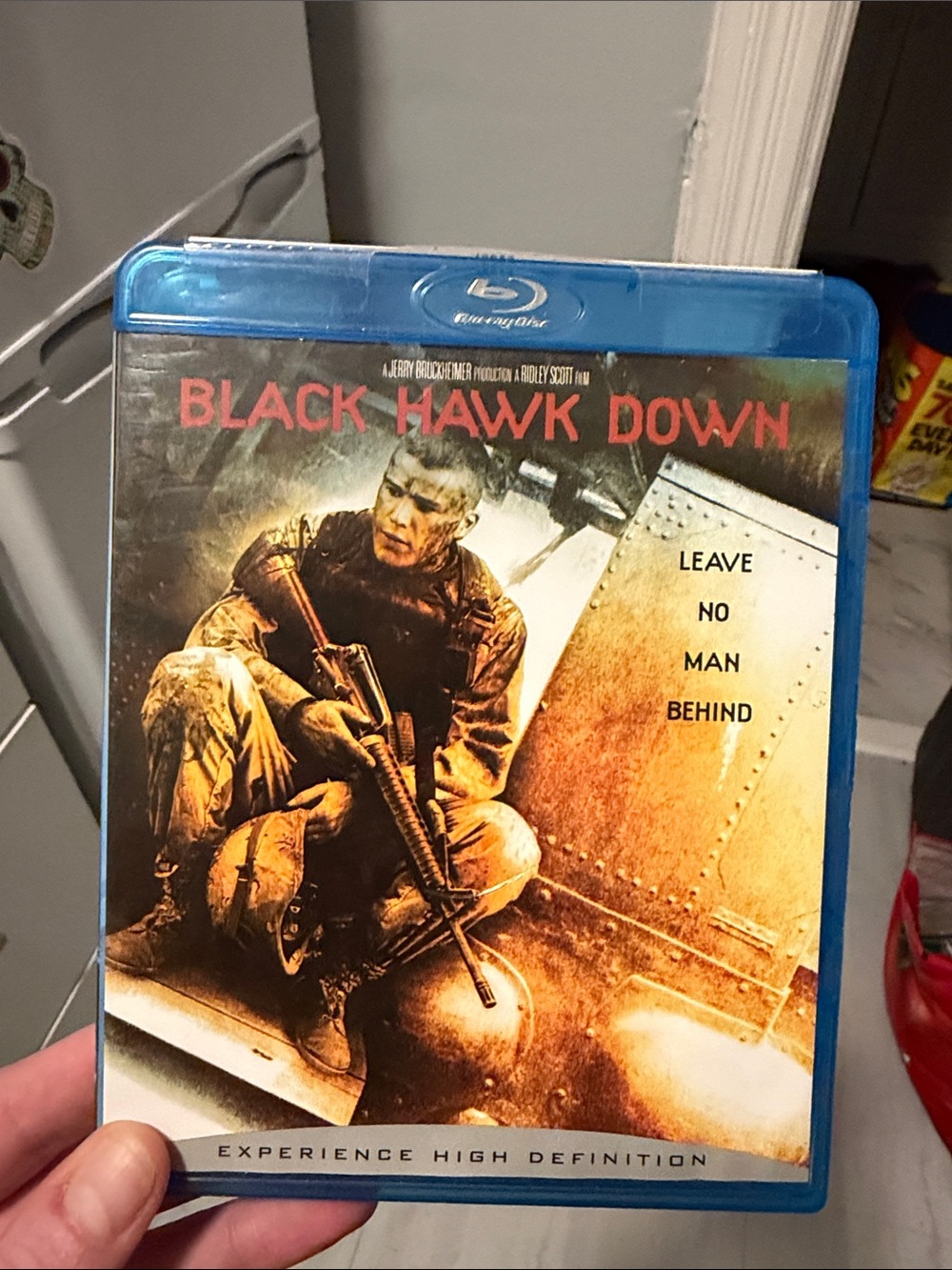 Black Hawk Down Blu-ray - Black & Orange Cover